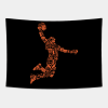 Basketball Collage Tapestry Official Basketball Gifts Merch