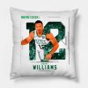 Grant Williams Basketball Edit Celtics Throw Pillow Official Basketball Gifts Merch