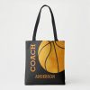 basketball coach personalized sports vintage retro tote bag r55e36aa2c5a5446d94a4f6e1e2d07dd4 6kcf1 1000 - Basketball Gifts