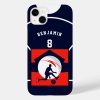 boy basketball player navy blue red name kids case mate iphone case r36003744ecec40038251113eac79b3e0 s0dnj 1000 - Basketball Gifts