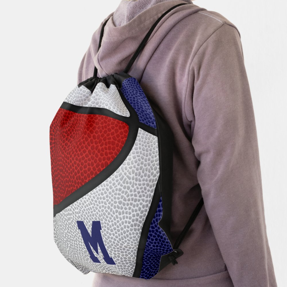 red white blue team colors girls boys basketball drawstring bag r8e0ce1c4e87a4387a1eefcf0bc834139 qwkt5 1000 - Basketball Gifts