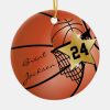 personalize super star player basketball ceramic ornament r4cda087c0233454aa9621d949ba5af8c x7s2y 8byvr 1000 - Basketball Gifts