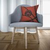 personalized basketball bar mitzvah rust orange throw pillow r d533t 1000 - Basketball Gifts