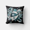 teal white girly sports decor basketball blowout throw pillow rb7cbb5b0180e407a8de90defed43146c 4gu5f 8byvr 1000 - Basketball Gifts