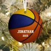 blue gold team colors boys girls basketball metal ornament r4f047f29c22a49039d0da5fe34bf2185 ctxdu 1000 - Basketball Gifts