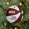 maroon white team colors boys girls basketball ceramic ornament r7d0a5f1c1199469fba1172a9c1e4ab29 05wi1 8byvr 1000 - Basketball Gifts